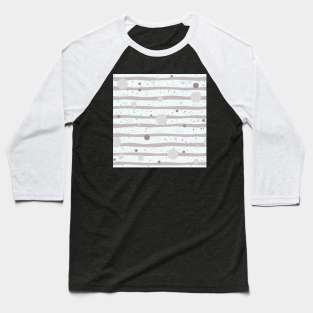 Abstract Pattern Baseball T-Shirt